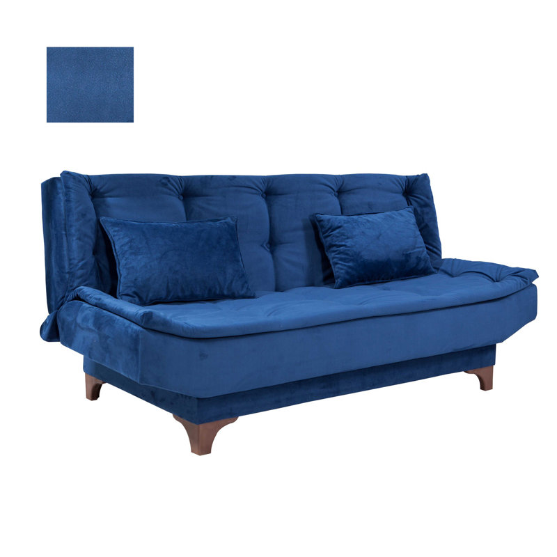 Bless international 74.8'' Upholstered Sleeper Sofa Wayfair